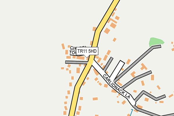 TR11 5HD map - OS OpenMap – Local (Ordnance Survey)