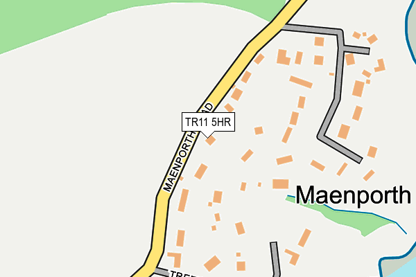 TR11 5HR map - OS OpenMap – Local (Ordnance Survey)