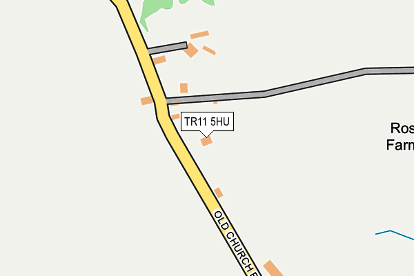 TR11 5HU map - OS OpenMap – Local (Ordnance Survey)