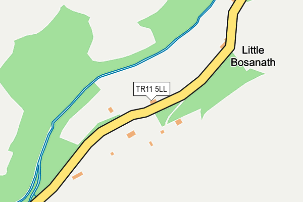 TR11 5LL map - OS OpenMap – Local (Ordnance Survey)