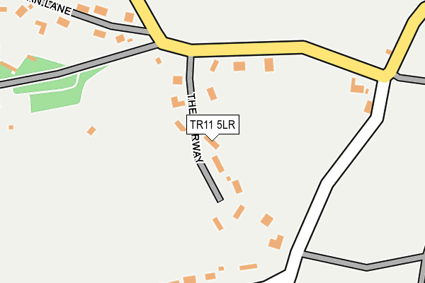 TR11 5LR map - OS OpenMap – Local (Ordnance Survey)
