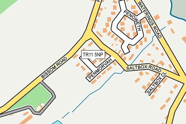 TR11 5NP map - OS OpenMap – Local (Ordnance Survey)