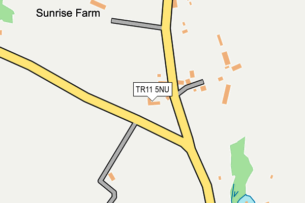 TR11 5NU map - OS OpenMap – Local (Ordnance Survey)