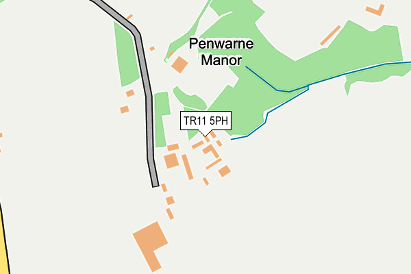 TR11 5PH map - OS OpenMap – Local (Ordnance Survey)