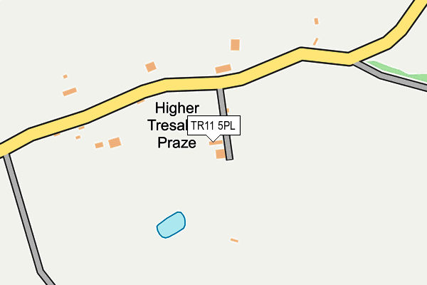 TR11 5PL map - OS OpenMap – Local (Ordnance Survey)