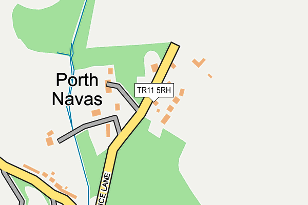 TR11 5RH map - OS OpenMap – Local (Ordnance Survey)