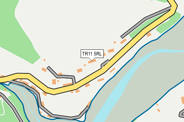 TR11 5RL map - OS OpenMap – Local (Ordnance Survey)
