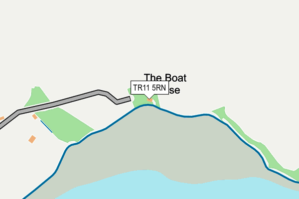 TR11 5RN map - OS OpenMap – Local (Ordnance Survey)
