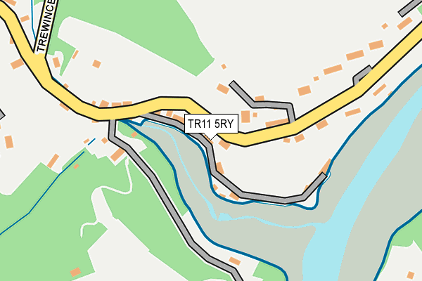 TR11 5RY map - OS OpenMap – Local (Ordnance Survey)