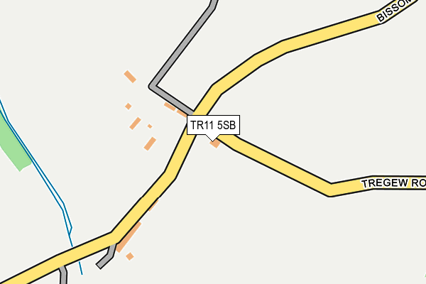 TR11 5SB map - OS OpenMap – Local (Ordnance Survey)