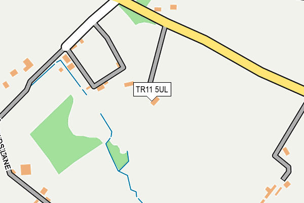TR11 5UL map - OS OpenMap – Local (Ordnance Survey)