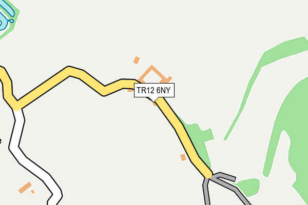 TR12 6NY map - OS OpenMap – Local (Ordnance Survey)