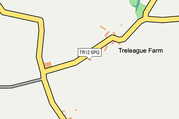 TR12 6PQ map - OS OpenMap – Local (Ordnance Survey)
