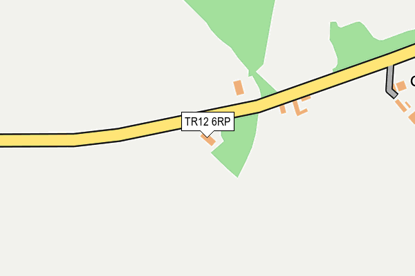 TR12 6RP map - OS OpenMap – Local (Ordnance Survey)