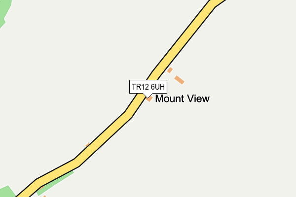 TR12 6UH map - OS OpenMap – Local (Ordnance Survey)