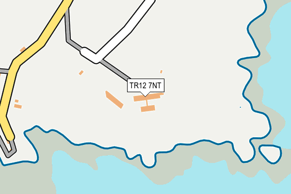 TR12 7NT map - OS OpenMap – Local (Ordnance Survey)