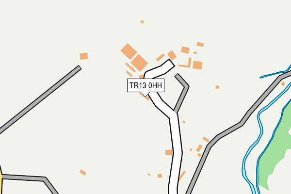 TR13 0HH map - OS OpenMap – Local (Ordnance Survey)