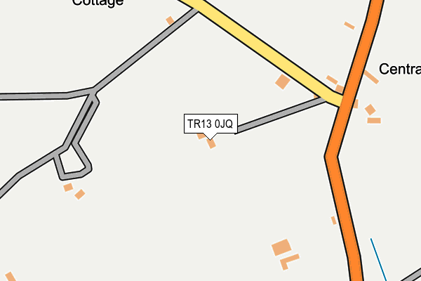TR13 0JQ map - OS OpenMap – Local (Ordnance Survey)
