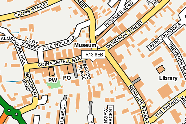 Map of DAVE TRUSS PLUMBING & HEATING LIMITED at local scale