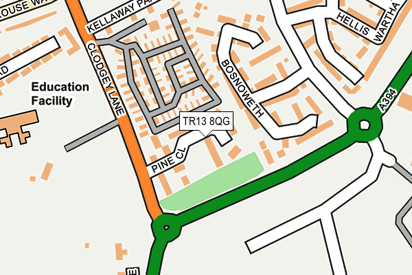 Map of SONGHURST PRINT LTD at local scale