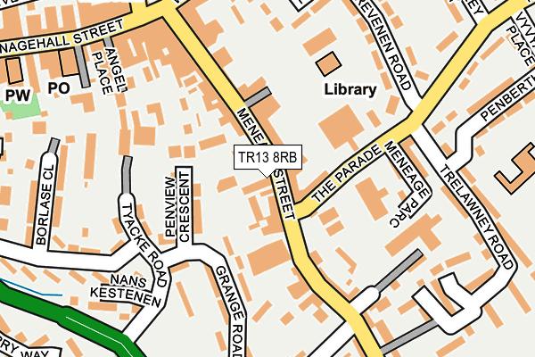 Map of J S TRICE ASSOCIATES LTD at local scale