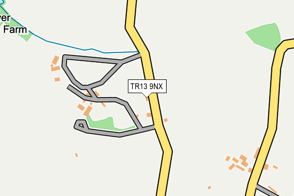 TR13 9NX map - OS OpenMap – Local (Ordnance Survey)