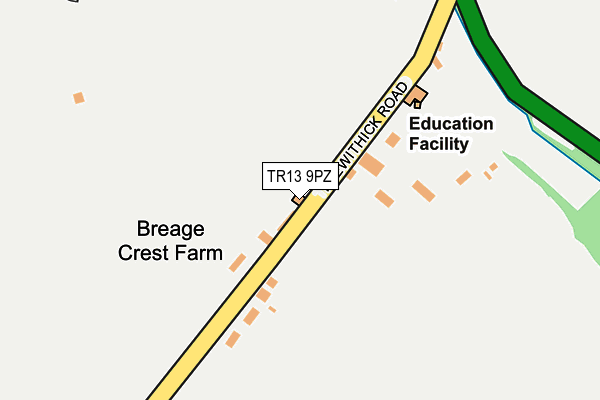 Map of BREAGE STORAGE SOLUTIONS LTD at local scale