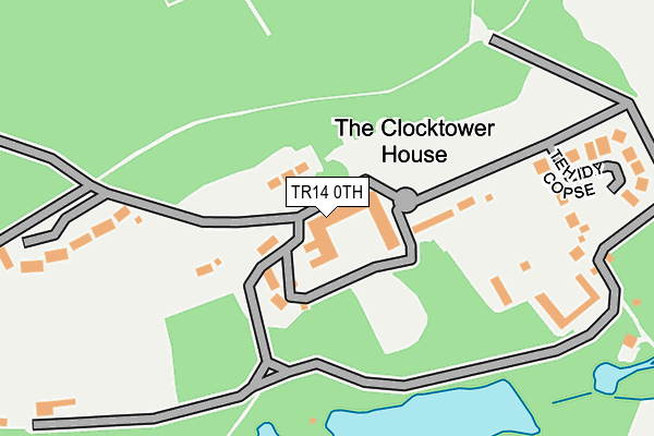 TR14 0TH map - OS OpenMap – Local (Ordnance Survey)