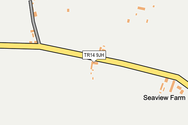TR14 9JH map - OS OpenMap – Local (Ordnance Survey)
