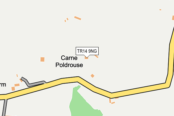 TR14 9NG map - OS OpenMap – Local (Ordnance Survey)