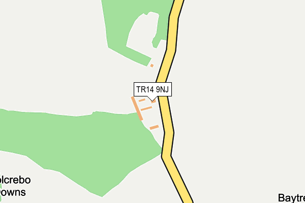 TR14 9NJ map - OS OpenMap – Local (Ordnance Survey)
