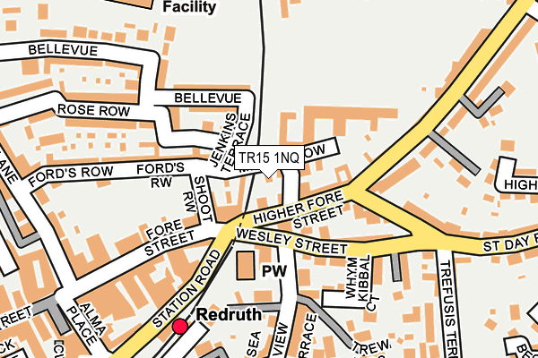 TR15 1NQ map - OS OpenMap – Local (Ordnance Survey)