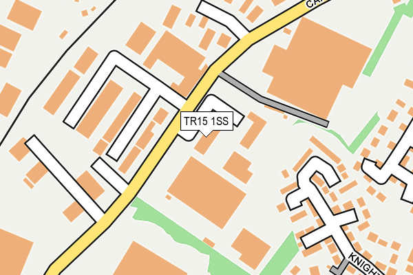 Map of DM PROPERTY REDRUTH LLP at local scale