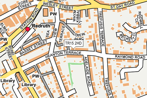 TR15 2HD map - OS OpenMap – Local (Ordnance Survey)