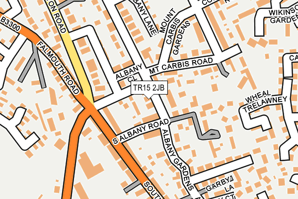 TR15 2JB map - OS OpenMap – Local (Ordnance Survey)