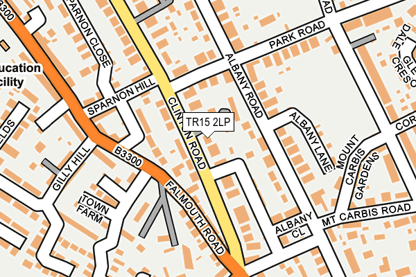 TR15 2LP map - OS OpenMap – Local (Ordnance Survey)