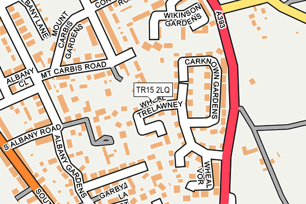 TR15 2LQ map - OS OpenMap – Local (Ordnance Survey)