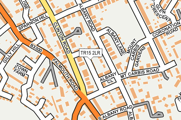 TR15 2LR map - OS OpenMap – Local (Ordnance Survey)