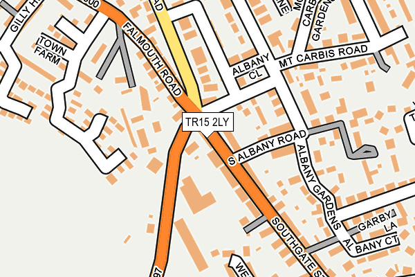 TR15 2LY map - OS OpenMap – Local (Ordnance Survey)