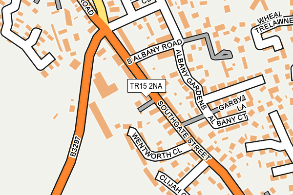 TR15 2NA map - OS OpenMap – Local (Ordnance Survey)