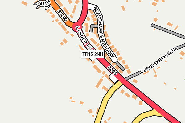 TR15 2NH map - OS OpenMap – Local (Ordnance Survey)