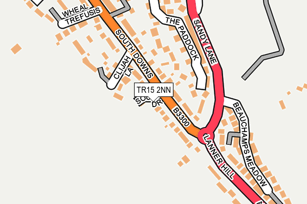 TR15 2NN map - OS OpenMap – Local (Ordnance Survey)