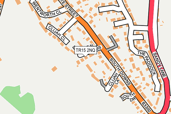 TR15 2NQ map - OS OpenMap – Local (Ordnance Survey)