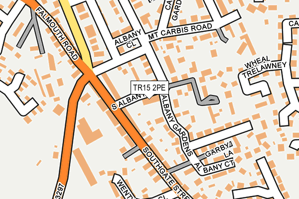 TR15 2PE map - OS OpenMap – Local (Ordnance Survey)