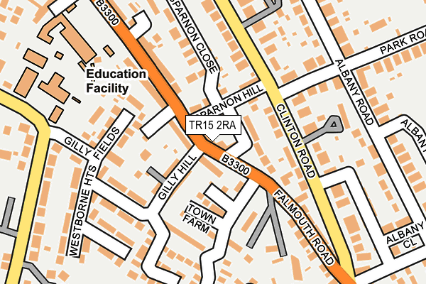 TR15 2RA map - OS OpenMap – Local (Ordnance Survey)