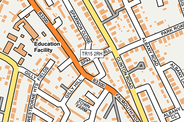 TR15 2RH map - OS OpenMap – Local (Ordnance Survey)