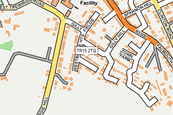 TR15 2TQ map - OS OpenMap – Local (Ordnance Survey)