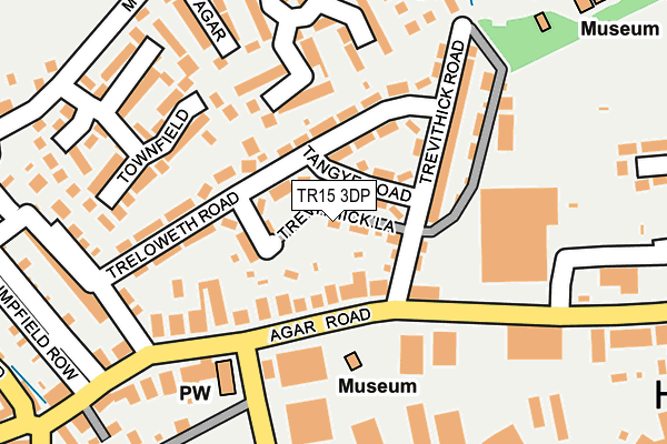 TR15 3DP map - OS OpenMap – Local (Ordnance Survey)