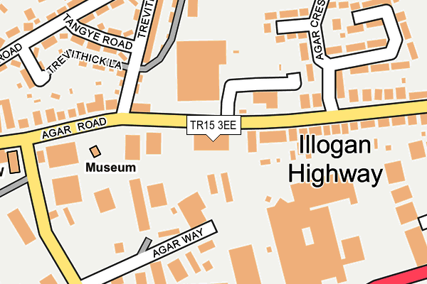 TR15 3EE map - OS OpenMap – Local (Ordnance Survey)