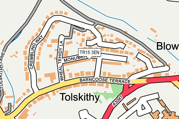 TR15 3EN map - OS OpenMap – Local (Ordnance Survey)